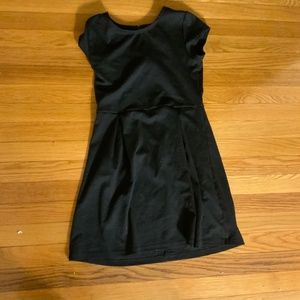 PLACE girls black dress (s14)